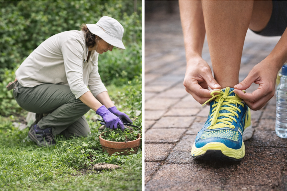 Cura dopo lo sforzo: il lavoro in giardino e l'attività sportiva come situazioni in cui si adatta l'olio di consolida maggiore