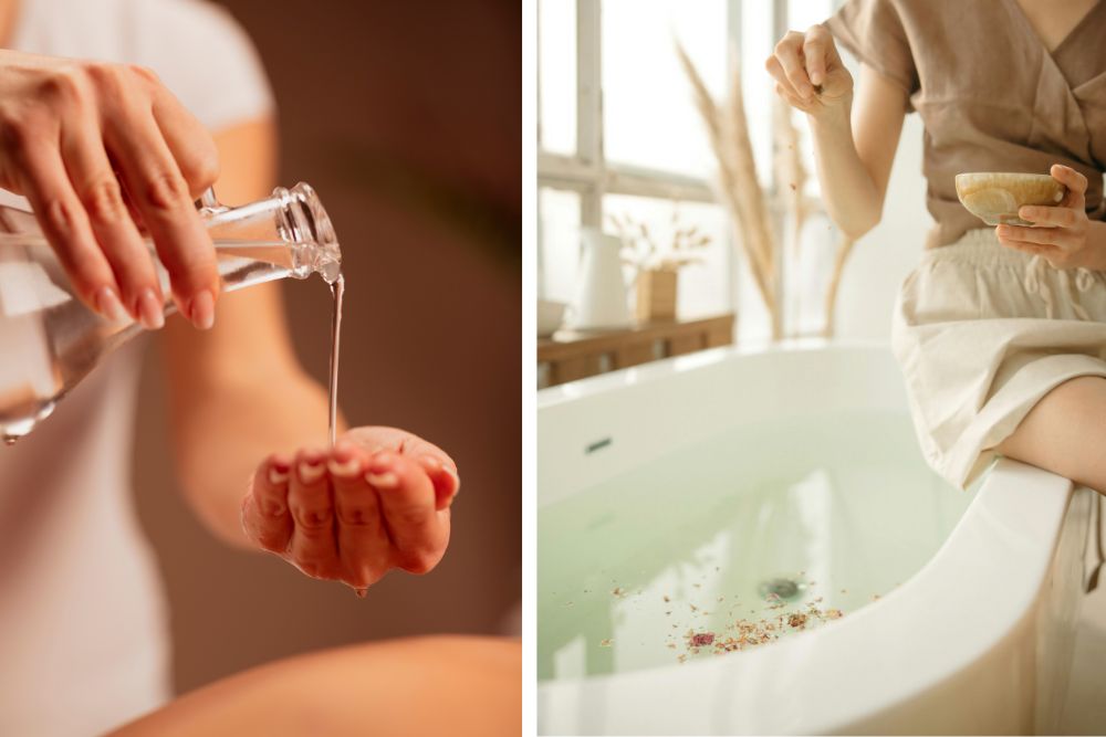 Diffusore di aromi con oli essenziali per un'aromaterapia naturale